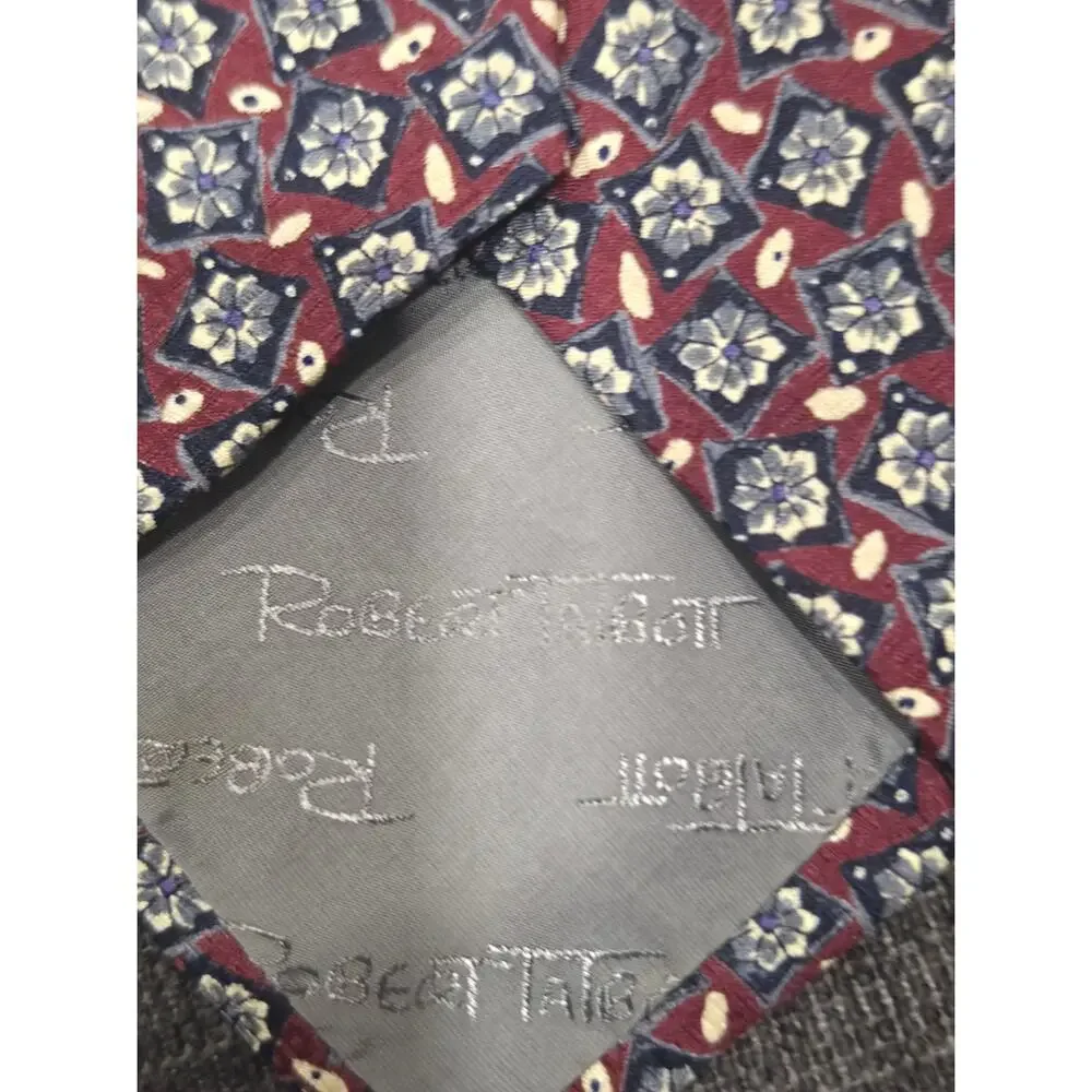 Vintage Robert Talbott Best of Class Silk Tie Jacobsons Medallion USA Sewn